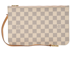 Neverfull Pouch, Canvas, Damier Azur, FL2149, DB/S, 2*